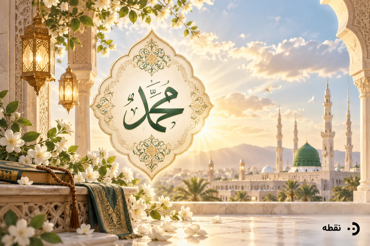 عکس هوش مصنوعی حضرت محمد (ص)