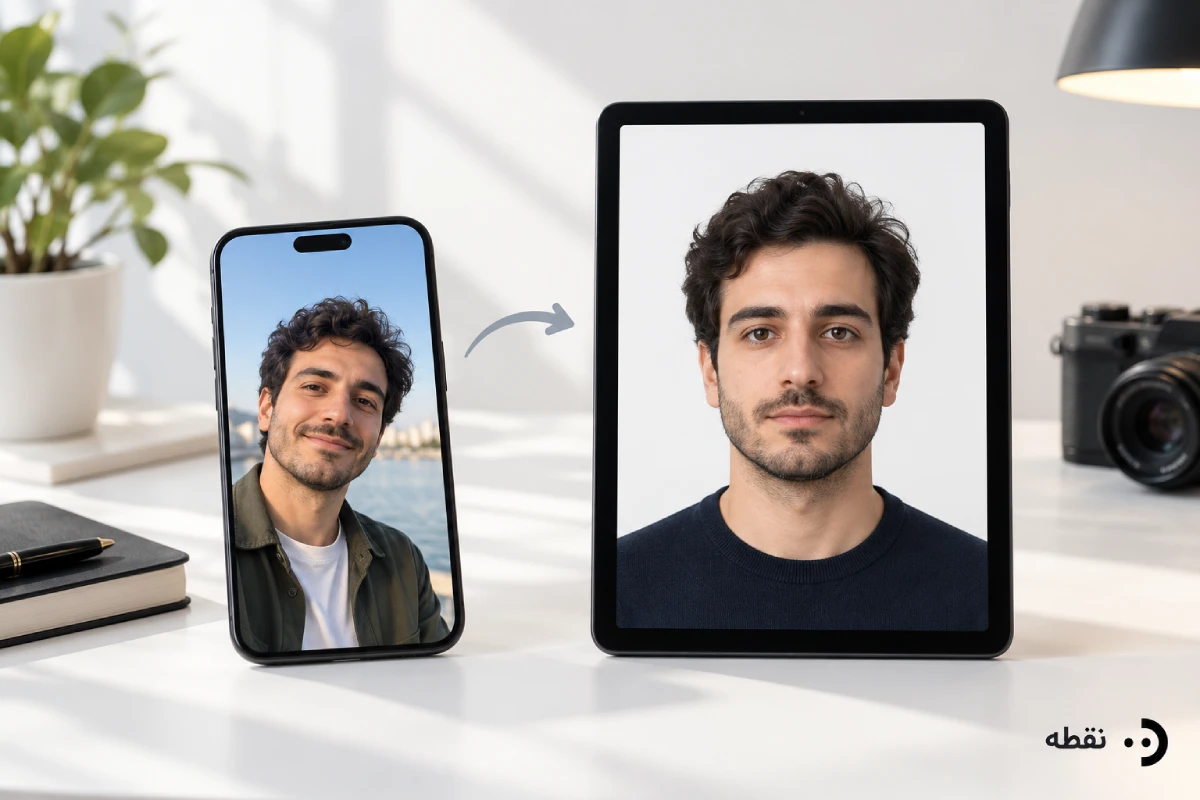 عکس پاسپورتی با هوش مصنوعی