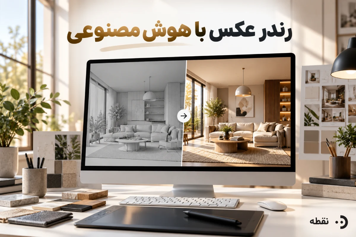 رندر عکس با هوش مصنوعی