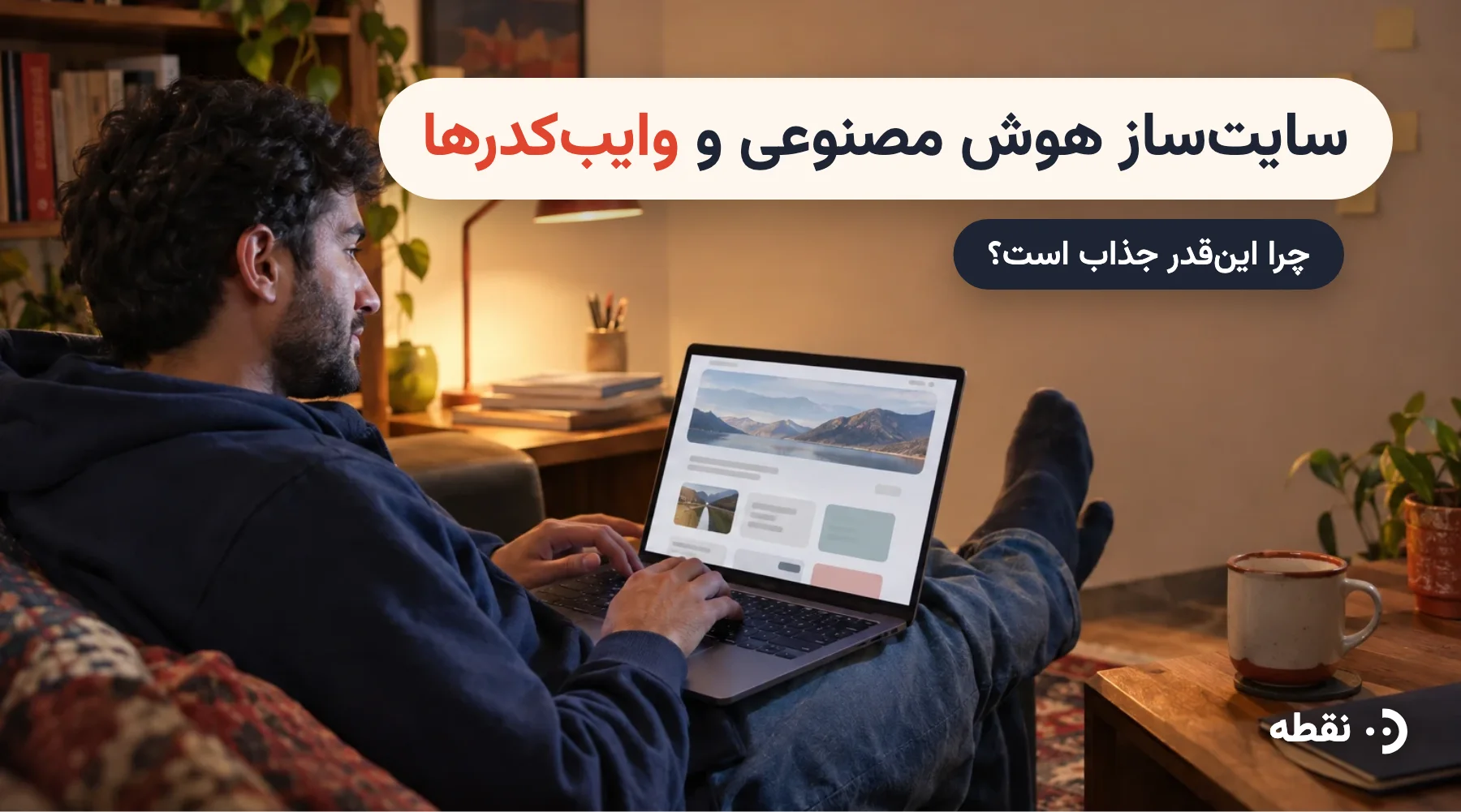 چرا سایتساز هوش مصنوعی برای وایبکدرها جذاب است؟