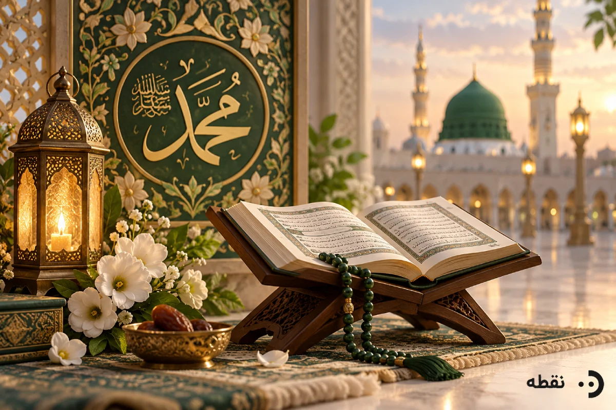 عکس هوش مصنوعی حضرت محمد (ص)