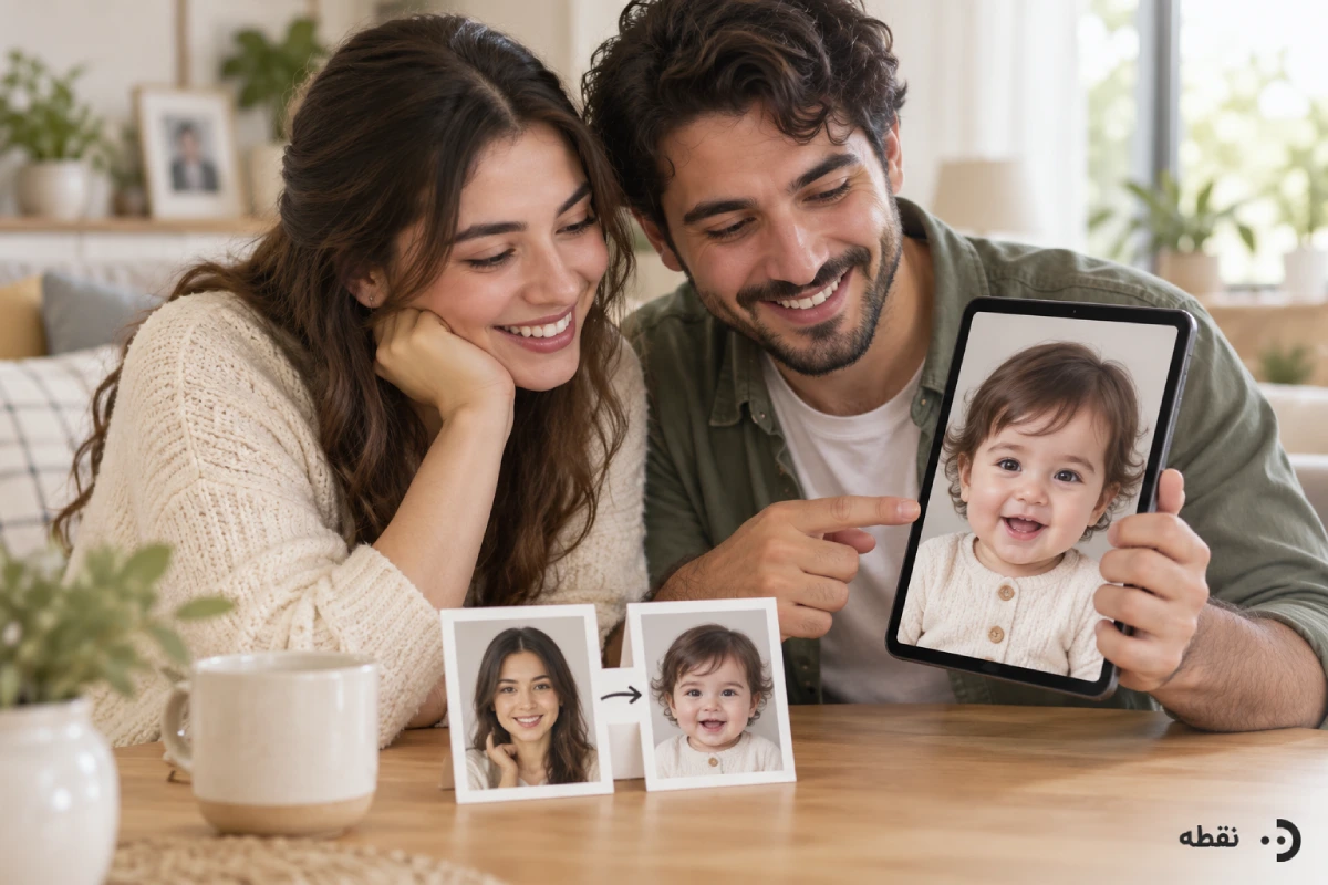سایت هوش مصنوعی عکس بچه
