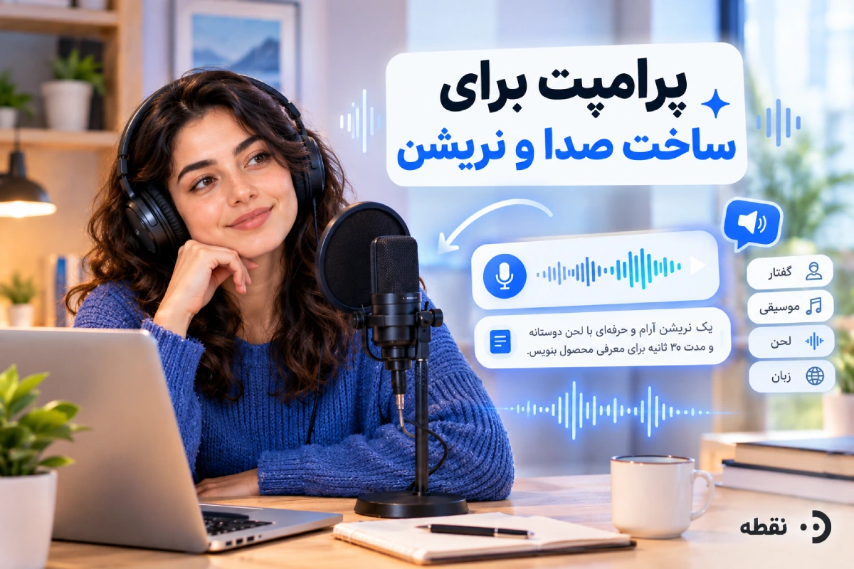 پرامپت برای ساخت صدا و نریشن