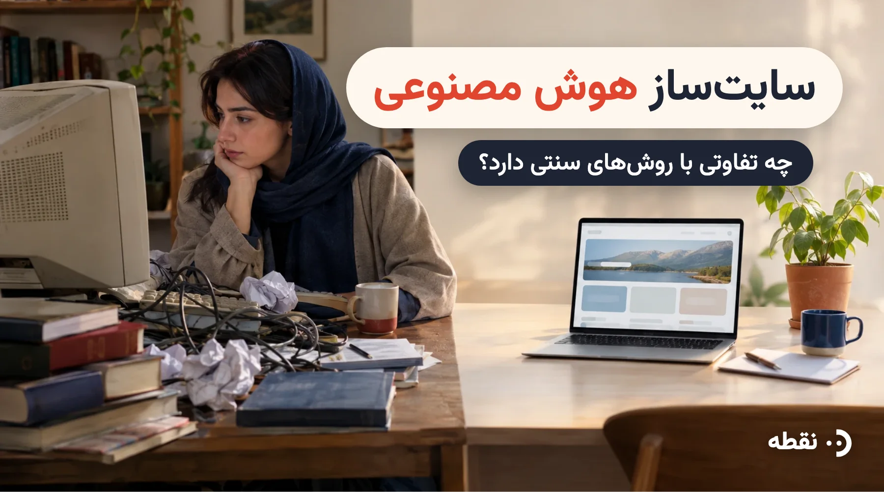 سایت‌ساز هوش مصنوعی چیست و چه تفاوتی با روش‌های سنتی دارد؟