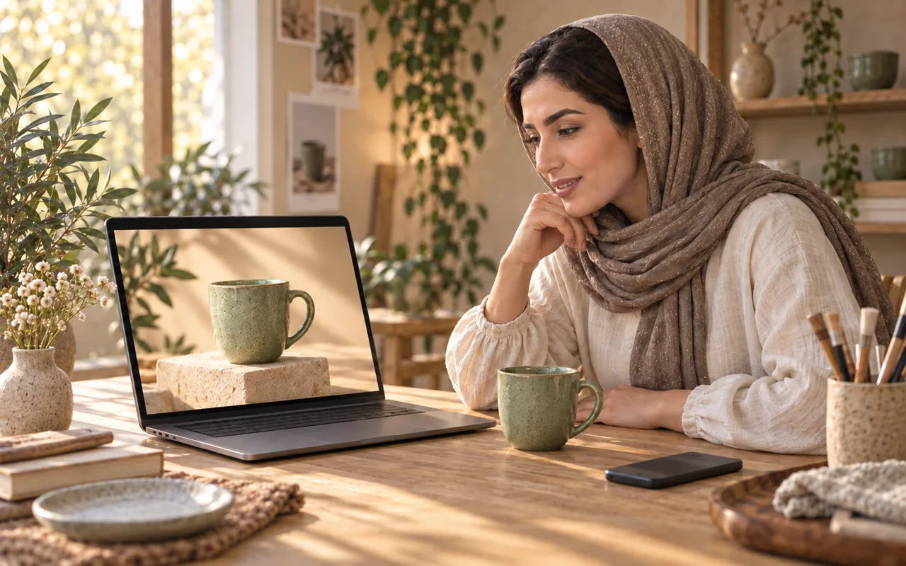 خروجی را با هدف تبلیغ بررسی کن