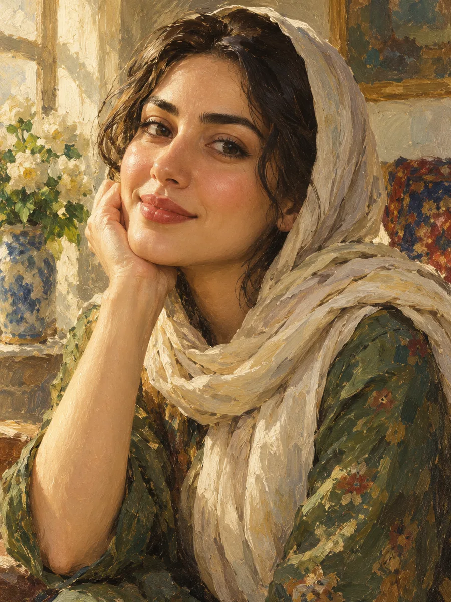 عکسی که به سبک نقاشی تبدیل شده است