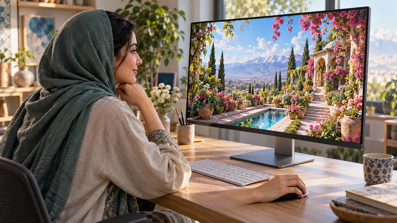 چطور با هوش مصنوعی نقطه از متن عکس بسازیم؟