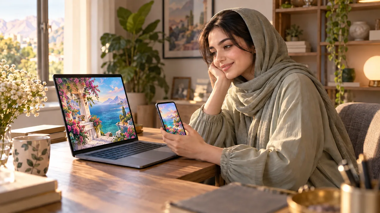 چطور با ربات هوش مصنوعی نقطه عکس بسازیم؟