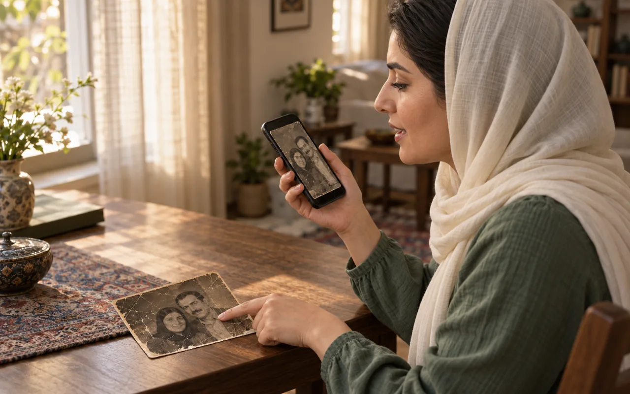 مشکل تصویر را توضیح بده